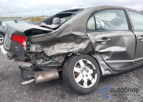 2008 Honda Civic Lx из США, поврежденный, VIN 2HGFA16508H351306